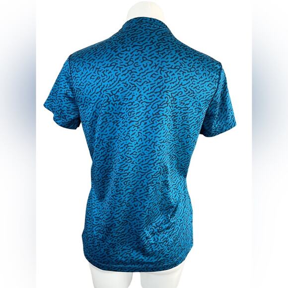 Nike dri fit teal activewear top size medium - Picture 2 of 8